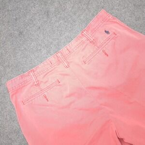Polo Ralph Lauren Relaxed Fit Chino Shorts Coral Mens Size 36